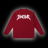 Inoda Viper Logo Long Sleeve Shirt - Red